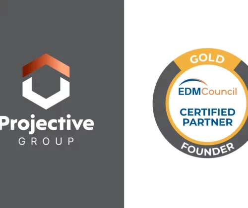 Projective Group recognised as Certified Partner Founder of EDM Council’s Data Excellence Programme blogpost cover