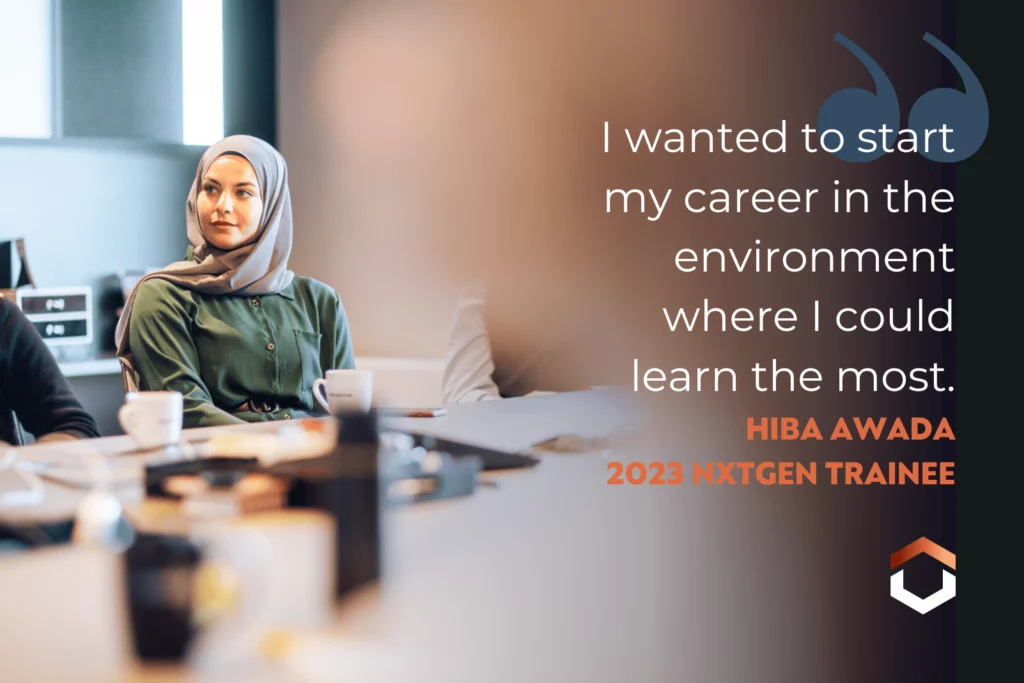 Becoming a Projective Group NXTGen consultant - Quote Hiba