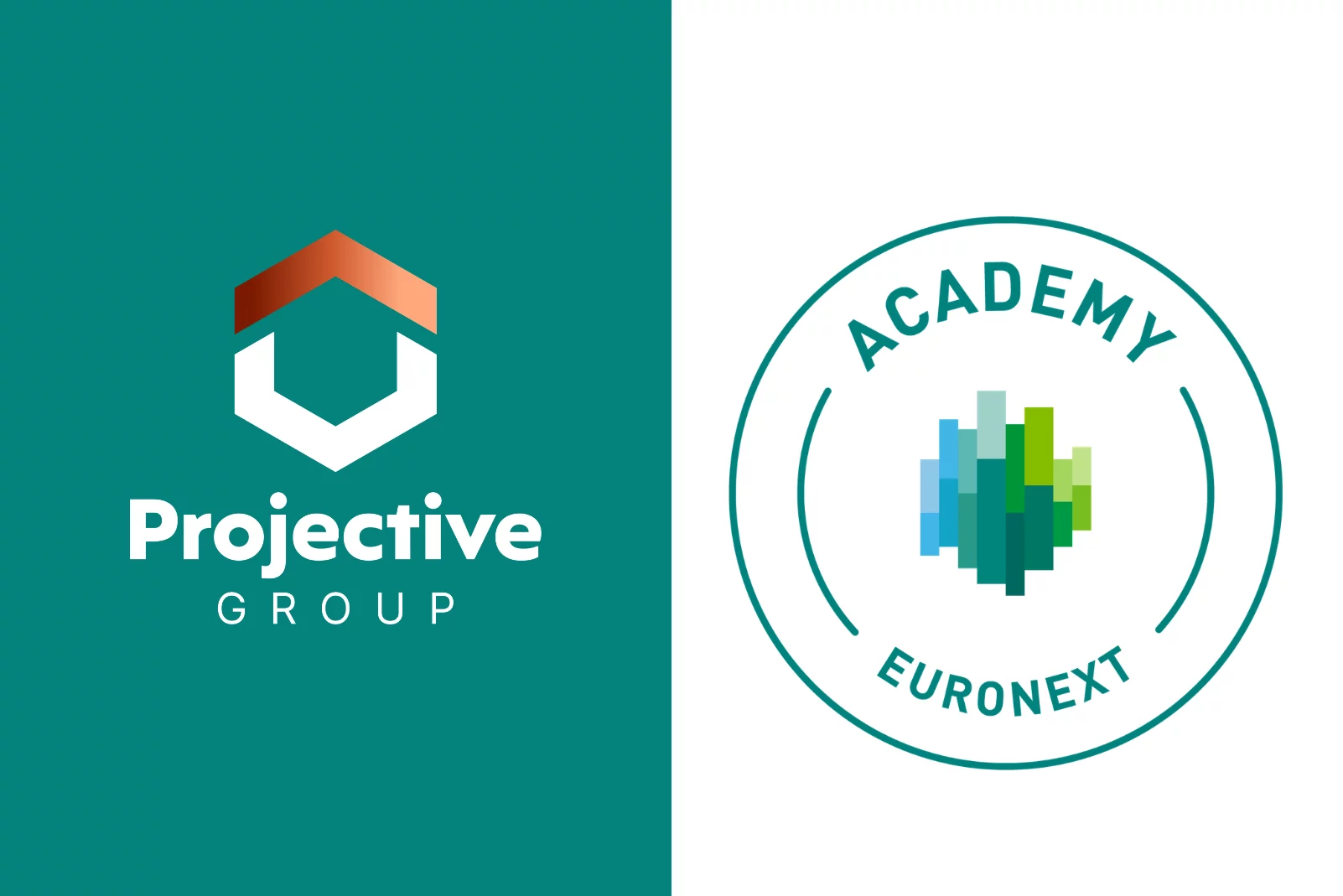 Projective Academy and Euronext Academy announce partnership - Projective Group blogpost cover